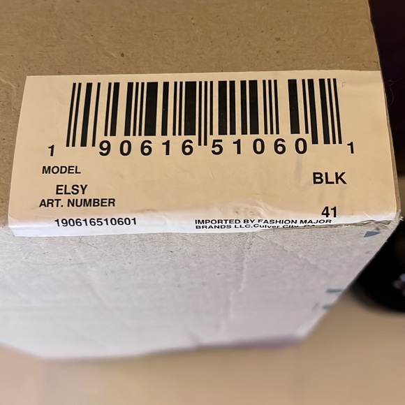 Musse & Cloud Black Flat Lace Up with Studded Trim. Worn once. - Picture 7 of 9